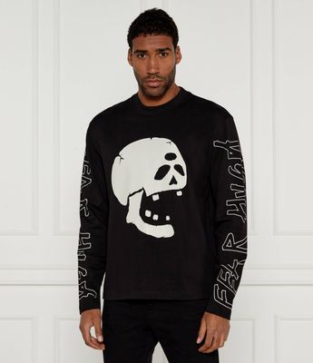 T-shirt męski jesienny HUGO ze sklepu: Gomez Fashion Store w kategorii: T-shirty męskie - zdjęcie 874714-BD9-10338_BU245M000185001