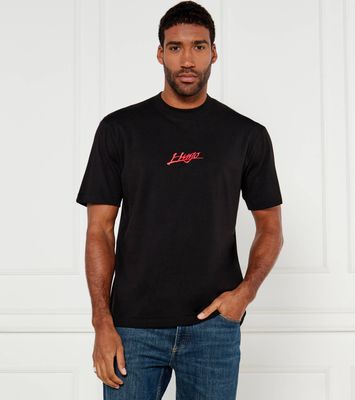 T-shirt męski HUGO ze sklepu: Gomez Fashion Store w kategorii: T-shirty męskie - zdjęcie 874714-BD9-10338_BU245M000186001