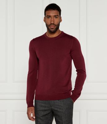 Sweter męski HUGO ze sklepu: Gomez Fashion Store w kategorii: Swetry męskie - zdjęcie 874714-BD9-10338_BU245M000203654
