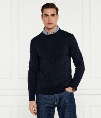 Sweter męski na zimę HUGO ze sklepu: Gomez Fashion Store w kategorii: Swetry męskie - zdjęcie 874714-BD9-10338_BU245M000206410