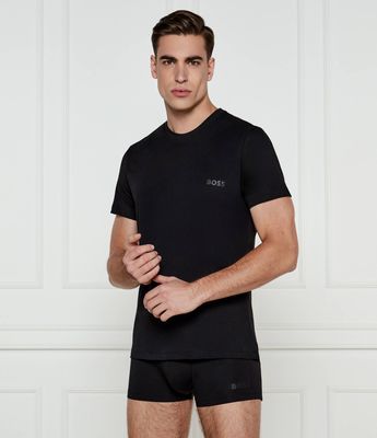 BOSS BLACK - T-shirt męski wiosenny casual ze sklepu: Gomez Fashion Store w kategorii: T-shirty męskie - zdjęcie 874714-BD9-10338_BW245M000035001