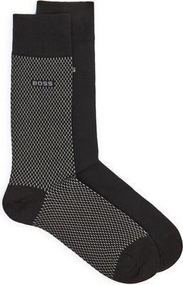 BOSS BLACK - Skarpetki damskie w grochy ze sklepu: Gomez Fashion Store w kategorii: Skarpetki damskie - zdjęcie 874714-BD9-10338_BW245M000104001