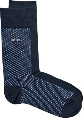 Skarpetki damskie w grochy casualowe BOSS BLACK ze sklepu: Gomez Fashion Store w kategorii: Skarpetki damskie - zdjęcie 874714-BD9-10338_BW245M000104401