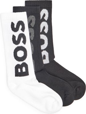 Skarpetki damskie w sportowym stylu casual Boss Bodywear ze sklepu: Gomez Fashion Store w kategorii: Skarpetki damskie - zdjęcie 874714-BD9-10338_BW245M000112960