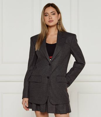 Marynarka HUGO ze sklepu: Gomez Fashion Store w kategorii: Marynarki damskie - zdjęcie 874714-BD9-10338_BU245W000044021