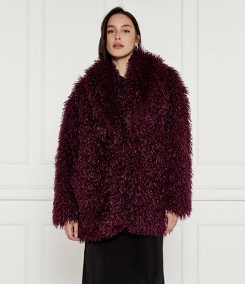 Futro damskie HUGO ze sklepu: Gomez Fashion Store w kategorii: Futra damskie - zdjęcie 874714-BD9-10338_BU245W000051510