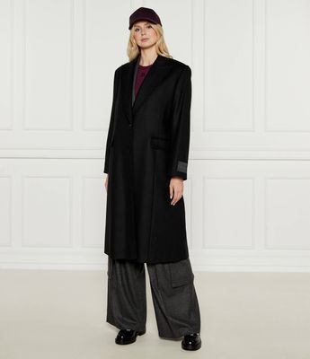 HUGO - Płaszcz damski ze sklepu: Gomez Fashion Store w kategorii: Płaszcze damskie - zdjęcie 874714-BD9-10338_BU245W000052001