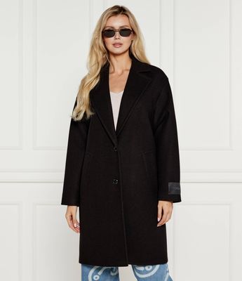Płaszcz damski jesienny HUGO ze sklepu: Gomez Fashion Store w kategorii: Płaszcze damskie - zdjęcie 874714-BD9-10338_BU245W000057001