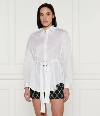 Koszula damska elegancka HUGO ze sklepu: Gomez Fashion Store w kategorii: Koszule damskie - zdjęcie 874714-BD9-10338_BU245W000068100