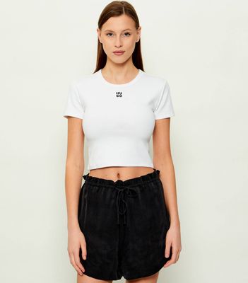 Bluzka damska HUGO ze sklepu: Gomez Fashion Store w kategorii: Bluzki damskie - zdjęcie 874714-BD9-10338_BU245W000090100