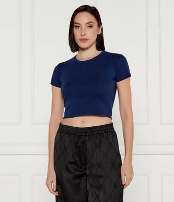 Bluzka damska na wiosnę HUGO ze sklepu: Gomez Fashion Store w kategorii: Bluzki damskie - zdjęcie 874714-BD9-10338_BU245W000090407