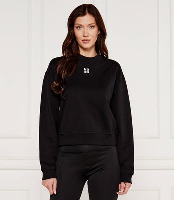 Bluza damska casualowa HUGO ze sklepu: Gomez Fashion Store w kategorii: Bluzy damskie - zdjęcie 874714-BD9-10338_BU245W000111001
