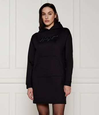 HUGO - Sukienka ze sklepu: Gomez Fashion Store w kategorii: Sukienki - zdjęcie 874714-BD9-10338_BU245W000117001