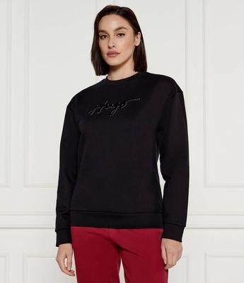Bluza damska casualowa HUGO ze sklepu: Gomez Fashion Store w kategorii: Bluzy damskie - zdjęcie 874714-BD9-10338_BU245W000118001