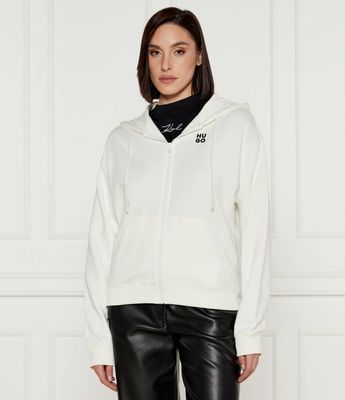 Bluza damska casualowa HUGO ze sklepu: Gomez Fashion Store w kategorii: Bluzy damskie - zdjęcie 874714-BD9-10338_BU245W000121102