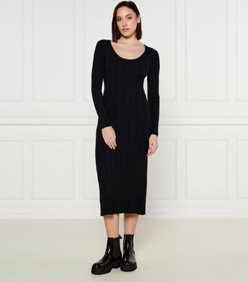 HUGO - Sukienka ze sklepu: Gomez Fashion Store w kategorii: Sukienki - zdjęcie 874714-BD9-10338_BU245W000123001