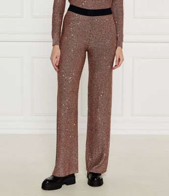 Spodnie damskie HUGO ze sklepu: Gomez Fashion Store w kategorii: Spodnie damskie - zdjęcie 874714-BD9-10338_BU245W000132683