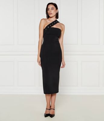 Patrizia Pepe - Sukienka elegancka ze sklepu: Gomez Fashion Store w kategorii: Sukienki - zdjęcie 874714-BD9-10338_PK244W000072049