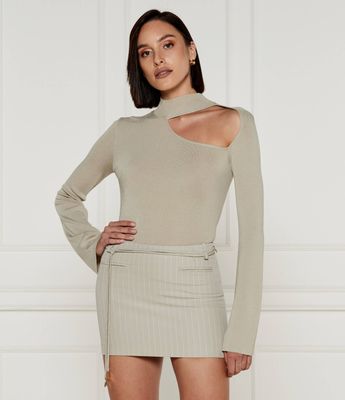 Bluzka damska na jesień casual Patrizia Pepe ze sklepu: Gomez Fashion Store w kategorii: Bluzki damskie - zdjęcie 874714-BD9-10338_PK244W000093466