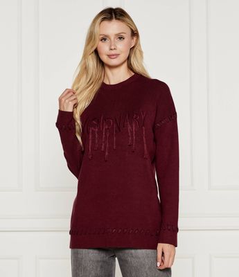 Sweter damski na zimę Patrizia Pepe ze sklepu: Gomez Fashion Store w kategorii: Swetry damskie - zdjęcie 874714-BD9-10338_PK244W000097467