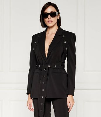 Marynarka Patrizia Pepe ze sklepu: Gomez Fashion Store w kategorii: Marynarki damskie - zdjęcie 874714-BD9-10338_PK244W000133049