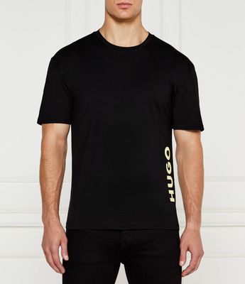 Hugo Bodywear - T-shirt męski młodzieżowy wiosenny ze sklepu: Gomez Fashion Store w kategorii: T-shirty męskie - zdjęcie 874714-BD9-10338_BZ245M000061003