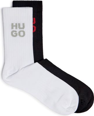 Skarpetki damskie bez wzorów Hugo Bodywear ze sklepu: Gomez Fashion Store w kategorii: Skarpetki damskie - zdjęcie 874714-BD9-10338_BZ245M000084001