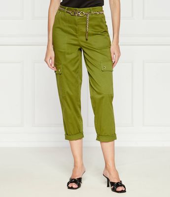 Spodnie damskie casual na wiosnę Michael Kors ze sklepu: Gomez Fashion Store w kategorii: Spodnie damskie - zdjęcie 874714-BD9-10338_MK244W000069340