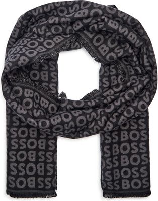 BOSS BLACK - Szalik ze sklepu: Gomez Fashion Store w kategorii: Szaliki męskie - zdjęcie 874714-BD9-10338_BB245M000225001