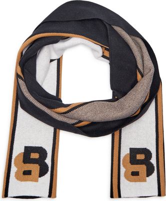 Szalik BOSS BLACK ze sklepu: Gomez Fashion Store w kategorii: Szaliki męskie - zdjęcie 874714-BD9-10338_BB245M000228001