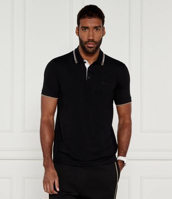 BOSS GREEN - T-shirt męski casual ze sklepu: Gomez Fashion Store w kategorii: T-shirty męskie - zdjęcie 874714-BD9-10338_BG245M000017008