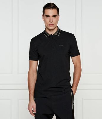 BOSS GREEN - T-shirt męski casual ze sklepu: Gomez Fashion Store w kategorii: T-shirty męskie - zdjęcie 874714-BD9-10338_BG245M000049001