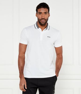 BOSS GREEN - T-shirt męski casual ze sklepu: Gomez Fashion Store w kategorii: T-shirty męskie - zdjęcie 874714-BD9-10338_BG245M000049100
