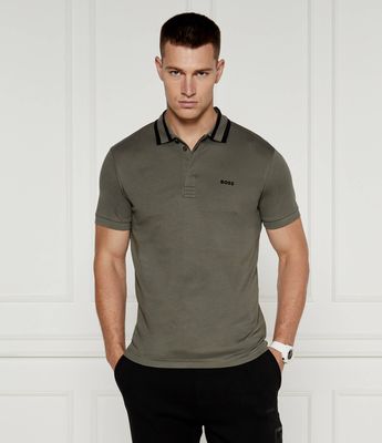 T-shirt męski casual BOSS GREEN ze sklepu: Gomez Fashion Store w kategorii: T-shirty męskie - zdjęcie 874714-BD9-10338_BG245M000052056