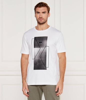 BOSS GREEN - T-shirt męski ze sklepu: Gomez Fashion Store w kategorii: T-shirty męskie - zdjęcie 874714-BD9-10338_BG245M000056100