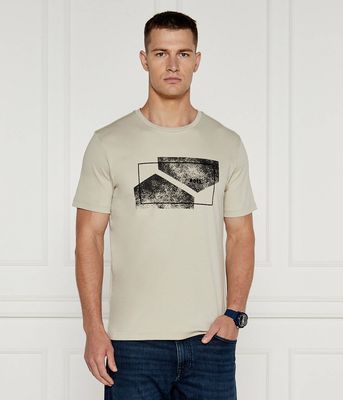 T-shirt męski w stylu młodzieżowym BOSS GREEN ze sklepu: Gomez Fashion Store w kategorii: T-shirty męskie - zdjęcie 874714-BD9-10338_BG245M000056271