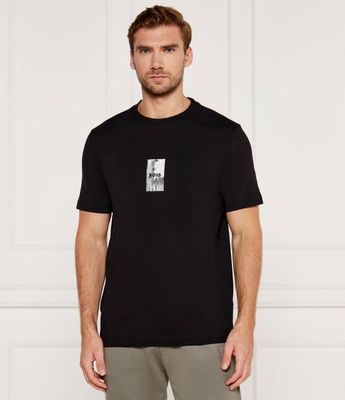T-shirt męski na wiosnę BOSS GREEN ze sklepu: Gomez Fashion Store w kategorii: T-shirty męskie - zdjęcie 874714-BD9-10338_BG245M000067001