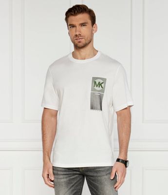 T-shirt męski młodzieżowy Michael Kors ze sklepu: Gomez Fashion Store w kategorii: T-shirty męskie - zdjęcie 874714-BD9-10338_MK244M000007100