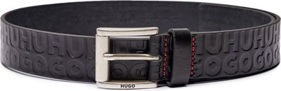 Pasek HUGO ze sklepu: Gomez Fashion Store w kategorii: Paski męskie - zdjęcie 874714-BD9-10338_BU245M000256001