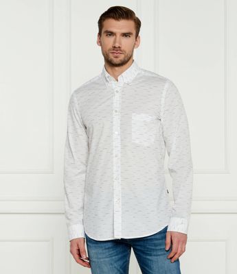Koszula męska casual BOSS ORANGE ze sklepu: Gomez Fashion Store w kategorii: Koszule męskie - zdjęcie 874714-BD9-10338_BO245M000008100