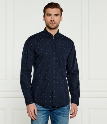 Koszula męska z kołnierzykiem button down BOSS ORANGE ze sklepu: Gomez Fashion Store w kategorii: Koszule męskie - zdjęcie 874714-BD9-10338_BO245M000008404