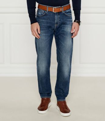 Jeansy męskie casualowe BOSS ORANGE ze sklepu: Gomez Fashion Store w kategorii: Jeansy męskie - zdjęcie 874714-BD9-10338_BO245M000015429