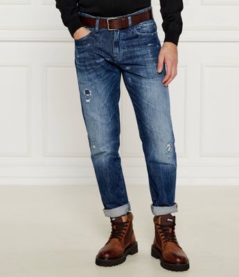 BOSS ORANGE - Jeansy męskie casual ze sklepu: Gomez Fashion Store w kategorii: Jeansy męskie - zdjęcie 874714-BD9-10338_BO245M000021443
