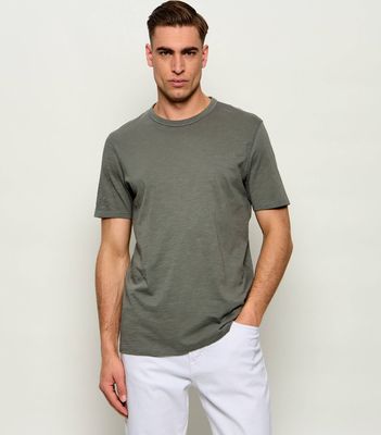 T-shirt męski BOSS ORANGE ze sklepu: Gomez Fashion Store w kategorii: T-shirty męskie - zdjęcie 874714-BD9-10338_BO245M000045076