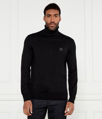 Sweter męski casual BOSS ORANGE ze sklepu: Gomez Fashion Store w kategorii: Swetry męskie - zdjęcie 874714-BD9-10338_BO245M000072001