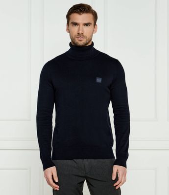 Sweter męski BOSS ORANGE ze sklepu: Gomez Fashion Store w kategorii: Swetry męskie - zdjęcie 874714-BD9-10338_BO245M000072404