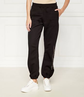 Spodnie damskie sportowe Karl Lagerfeld ze sklepu: Gomez Fashion Store w kategorii: Spodnie damskie - zdjęcie 874714-BD9-10338_KL244W000123666