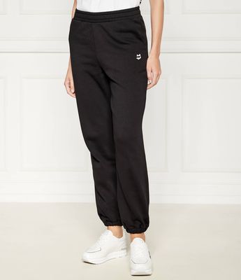 Spodnie damskie jesienne Karl Lagerfeld ze sklepu: Gomez Fashion Store w kategorii: Spodnie damskie - zdjęcie 874714-BD9-10338_KL244W000124666