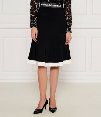 Spódnica Karl Lagerfeld ze sklepu: Gomez Fashion Store w kategorii: Spódnice - zdjęcie 874714-BD9-10338_KL244W000127666