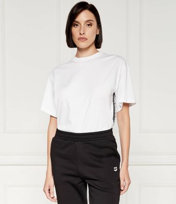 Bluzka damska wiosenna Karl Lagerfeld ze sklepu: Gomez Fashion Store w kategorii: Bluzki damskie - zdjęcie 874714-BD9-10338_KL244W000137100